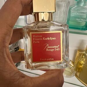 Maison Francis Kurkdjian Fragrance with Red Label and Gold Cap